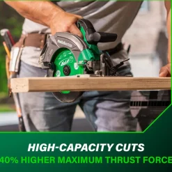 Metabo HPT 18V MultiVolt Brushless Lithium-Ion 7-1/4 in. Cordless Circular Saw (Tool Only)