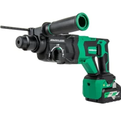 Metabo HPT 36V MultiVolt Brushless Lithium-Ion 1-1/8 in. Cordless SDS-Plus D-Handle Rotary Hammer Kit (4 Ah)