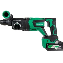 Metabo HPT 36V MultiVolt Brushless Lithium-Ion 1-1/8 in. Cordless SDS-Plus D-Handle Rotary Hammer Kit (4 Ah)