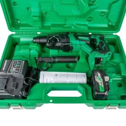 Metabo HPT 36V MultiVolt Brushless Lithium-Ion 1-1/8 in. Cordless SDS-Plus D-Handle Rotary Hammer Kit (4 Ah)