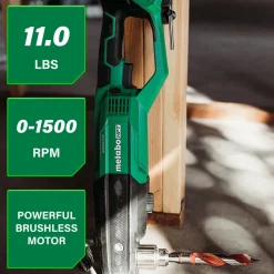 Metabo HPT 36V MultiVolt Lithium-Ion Brushless 1/2 in. Cordless High Power Right Angle Drill Kit (4 Ah/8 Ah)
