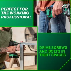 Metabo HPT 18V MultiVolt Lithium-Ion Brushless Cordless Impact Driver Kit (2 Ah)