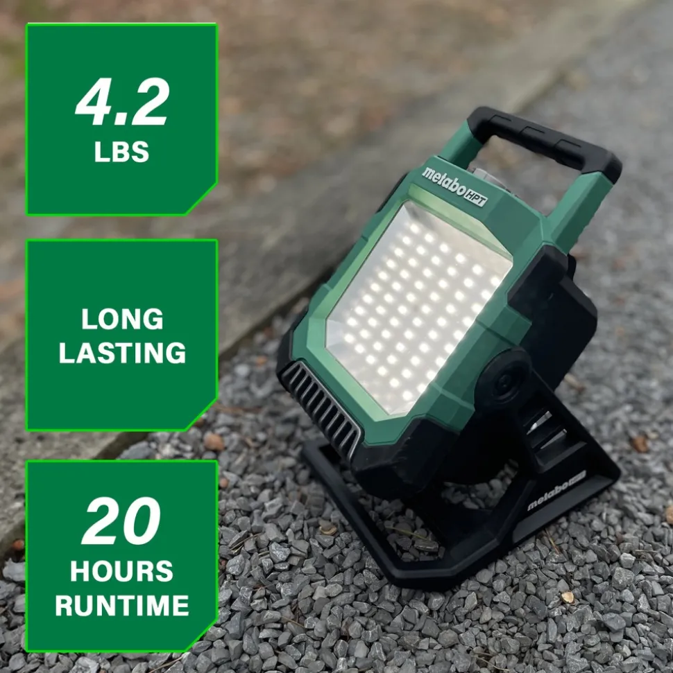 Metabo HPT 18V MultiVolt Lithium-Ion 4000 Lumen LED Cordless Work Light (Tool Only)