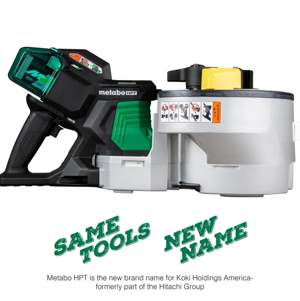 Metabo HPT VB3616DAM 36V MultiVolt Portable Cordless Rebar Bender/Cutter Kit (4 Ah)