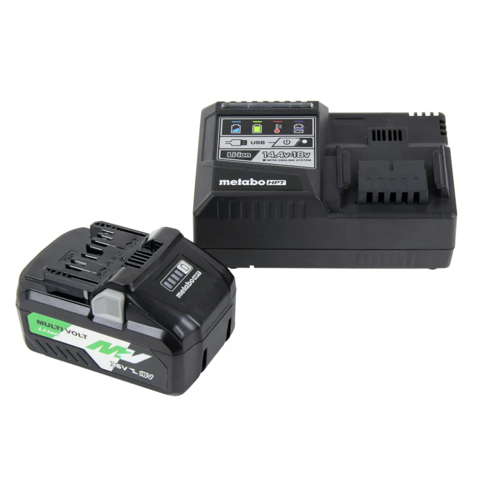 Metabo HPT 18V/36V Lithium-Ion Battery and Charger Kit (4 Ah)