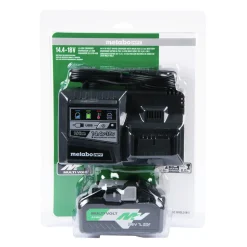 Metabo HPT 18V/36V Lithium-Ion Battery and Charger Kit (4 Ah)