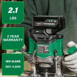 Metabo HPT 36V/18V MultiVolt 4 Ah/8 Ah T-PWR Lithium-Ion Battery