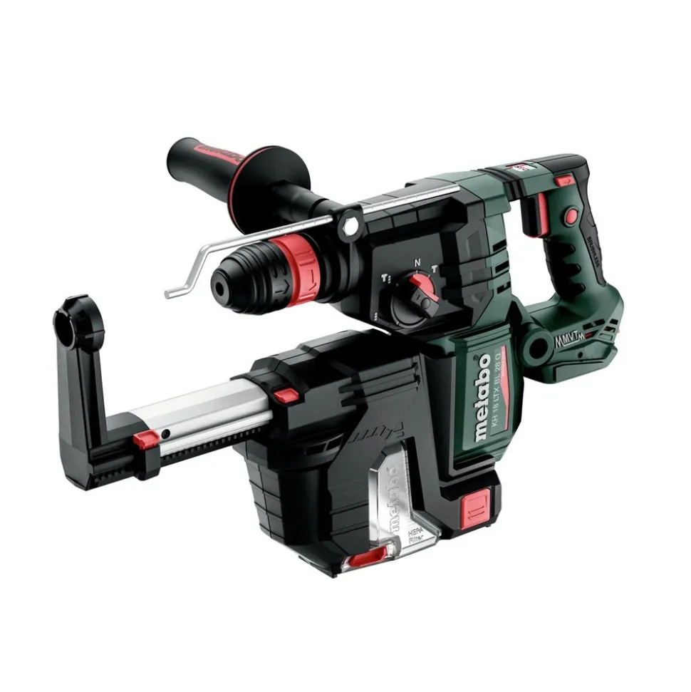 Metabo KH 18 LTX BL 28 Q SET ISA 18V Brushless Lithium-Ion 1-1/8 in. SDS-Plus Cordless Combination Hammer (Tool Only)