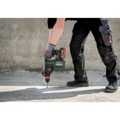 Metabo KH 18 LTX BL 28 Q 18V Brushless Lithium-Ion 1-1/8 in. SDS-Plus Cordless Combination Hammer (Tool Only)