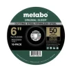 Metabo 10-Pack 50th Anniversary Limited Edition 6 in. Original Slicers
