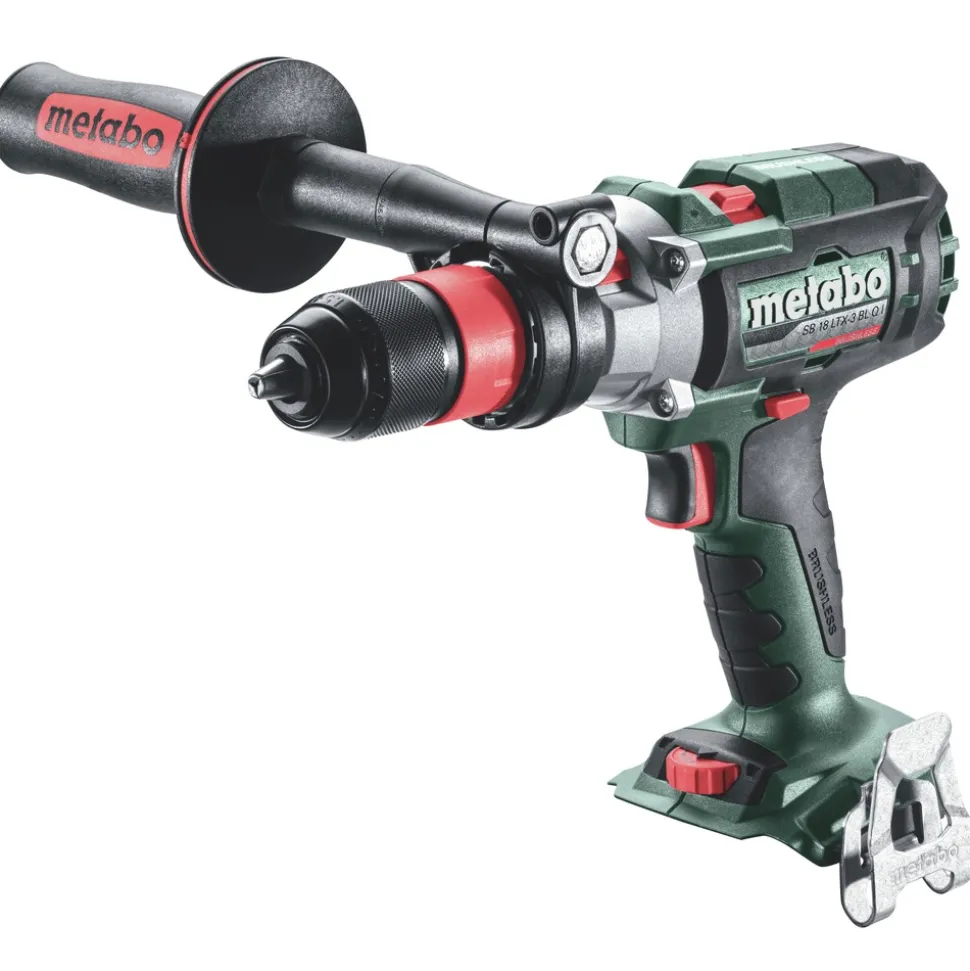 Metabo SB 18 LTX-3 BL Q I 18V Brushless 3-Speed Lithium-Ion Cordless Hammer Drill (Tool Only)