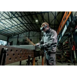 Metabo W 11-125 Quick 11 Amp 11,000 RPM 4.5 in. / 5 in. Corded Angle Grinder with Lock-on