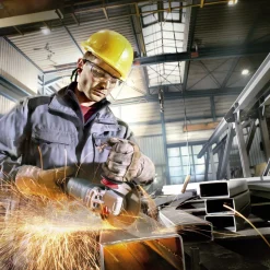 Metabo WE15-150 Quick 13.5 Amp 6 in. Angle Grinder with TC Electronics and Lock-On Sliding Switch