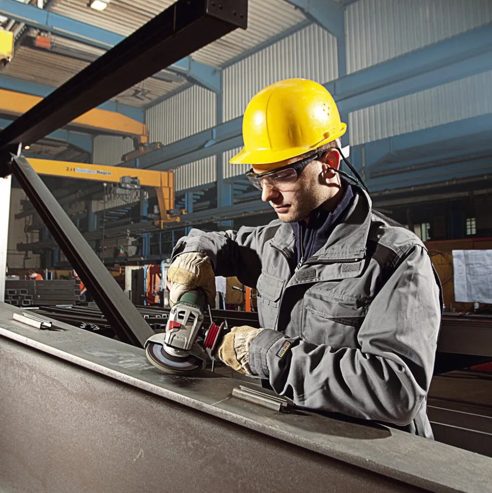 Metabo WE15-150 Quick 13.5 Amp 6 in. Angle Grinder with TC Electronics and Lock-On Sliding Switch