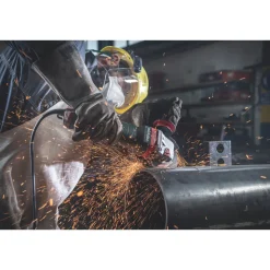 Metabo WEPBA 19-125 Q DS M-BRUSH 120V 14.5 Amp 5 in. Corded Brake Angle Grinder with Brake System