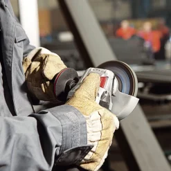 Metabo WEV15-125 HT 13.5 Amp 5 in. Angle Grinder with VTC Electronics and Lock-On Switch