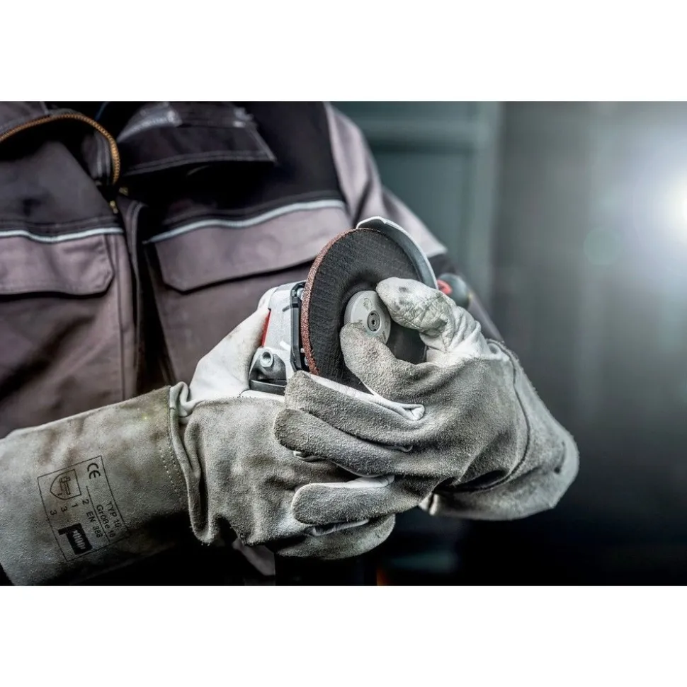 Metabo WEV15-125 HT 13.5 Amp 5 in. Angle Grinder with VTC Electronics and Lock-On Switch