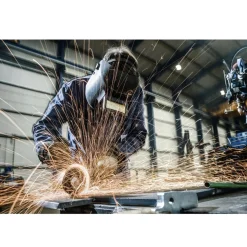 Metabo WEV15-125 HT 13.5 Amp 5 in. Angle Grinder with VTC Electronics and Lock-On Switch