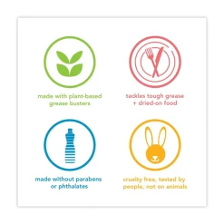 Method 54 oz Dish Soap Refill Tub - Clementine Scent (4/Carton)