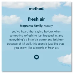 Method 53.5 oz Laundry Detergent - Fresh Air Scent (4/Carton)