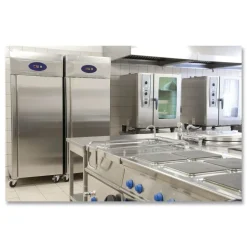 Misty 1001541 15 oz. Aerosol Spray Stainless Steel Cleaner and Polish - Lemon Scent (12/Carton)