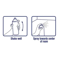 Misty 10 oz. Aerosol Spray Handheld Air Deodorizer - Summer Breeze (12/Carton)