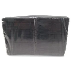 Morcon Paper 9 in. x 9.5 in. 2-Ply Morsoft Beverage Napkins - Black (1000/Carton)