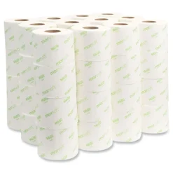 Morcon Paper Morsoft 2-Ply Septic-Safe Controlled Bath Tissue - White (600 Sheets/Roll, 48 Rolls/Carton)