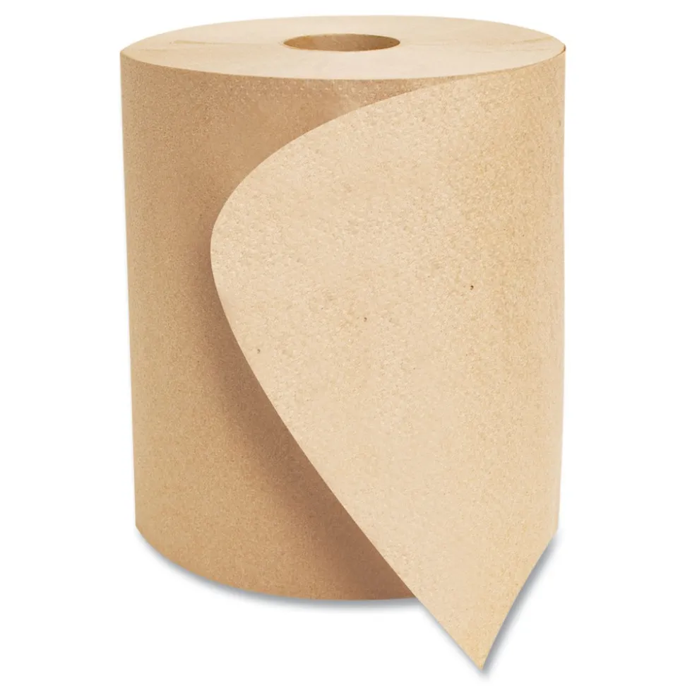 Morcon Paper MORSOFT UNIVERSAL ROLL TOWELS, 8-in X 800 FT, BROWN, 6 ROLLS/CARTON