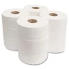Morcon Paper 2-Ply Septic Safe 17 ft. Bath Tissues - Jumbo, White (12 Rolls/Carton)