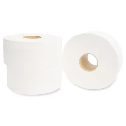 Morcon Paper 2-Ply Septic Safe 17 ft. Bath Tissues - Jumbo, White (12 Rolls/Carton)