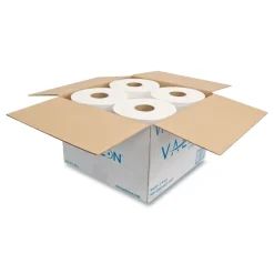 Morcon Paper 2-Ply Septic Safe 17 ft. Bath Tissues - Jumbo, White (12 Rolls/Carton)