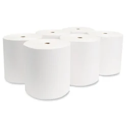 Morcon Paper Valay 8 in. x 800 ft. Proprietary TAD Roll Towels - White (6 Rolls/Carton)