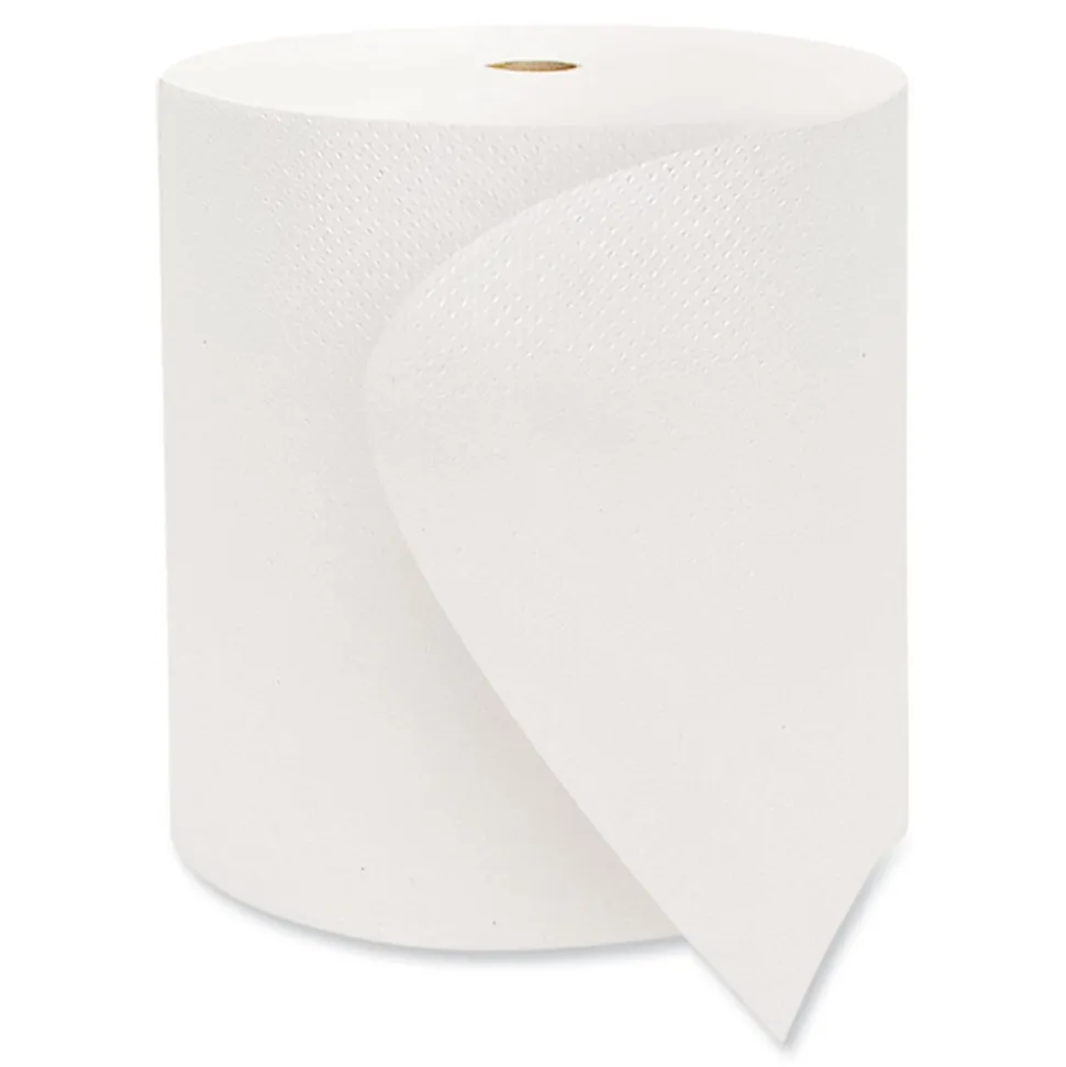 Morcon Paper Valay 8 in. x 800 ft. Proprietary TAD Roll Towels - White (6 Rolls/Carton)