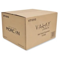 Morcon Paper VT1010 Valay 10 in. Roll Towel Dispenser - Black
