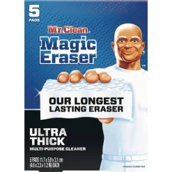 Mr. Clean 4.6 in. x 2.3 in. 1.2 in. Thick Ultra-Thick Magic Eraser - White (10/Carton)