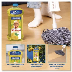 Mr. Clean 23 oz. Multi-Surface Antibacterial Cleaner - Lemon Scent (6/Carton)