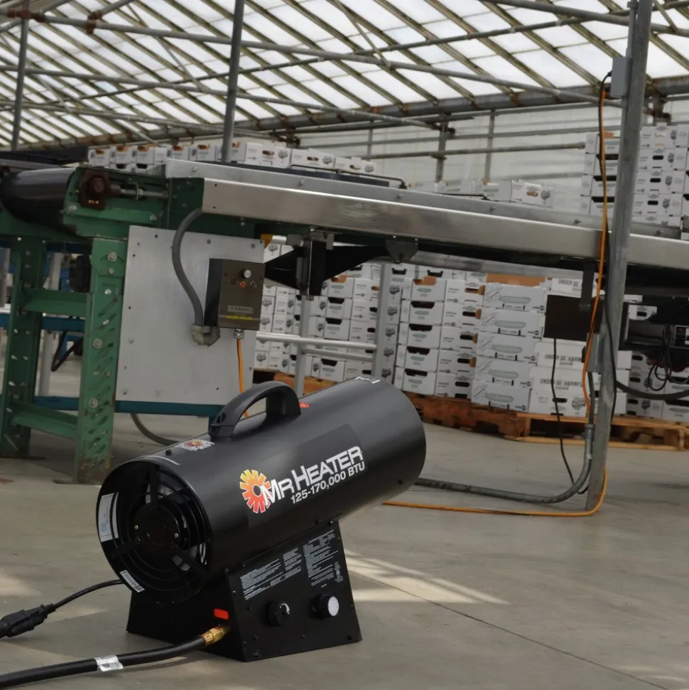 Mr. Heater MHQ170FAVT 125,000 - 170,000 BTU Forced Air Propane Heater