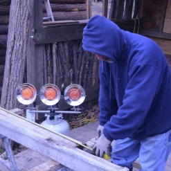 Mr. Heater MH45T 10,000 - 45,000 BTU Triple Tank Top Propane Heater