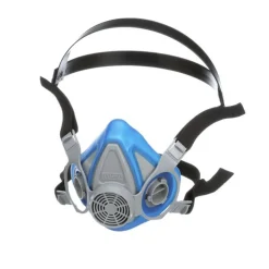 MSA Advantage 200 LS Respirator with 2-Piece Neckstrap - Small, Blue