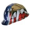 MSA American Freedom Series American Flag with 2 Eagles V-Gard Slotted Protective Cap