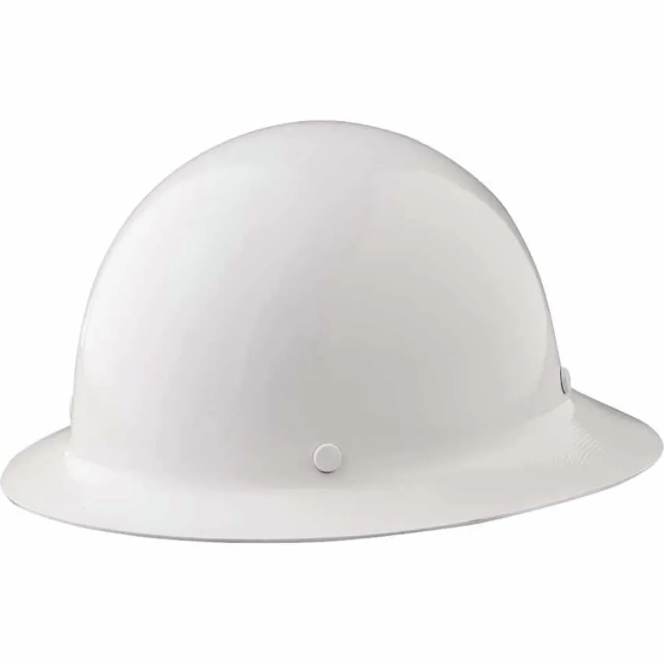 MSA Skullgard Ratchet Suspension 6-1/2 in. - 8 in. Protective Hard Hat - White