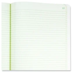 National 9.25 in. x 7.5 in. Sheets Narrow Rule Chemistry Notebook - Blue Cover