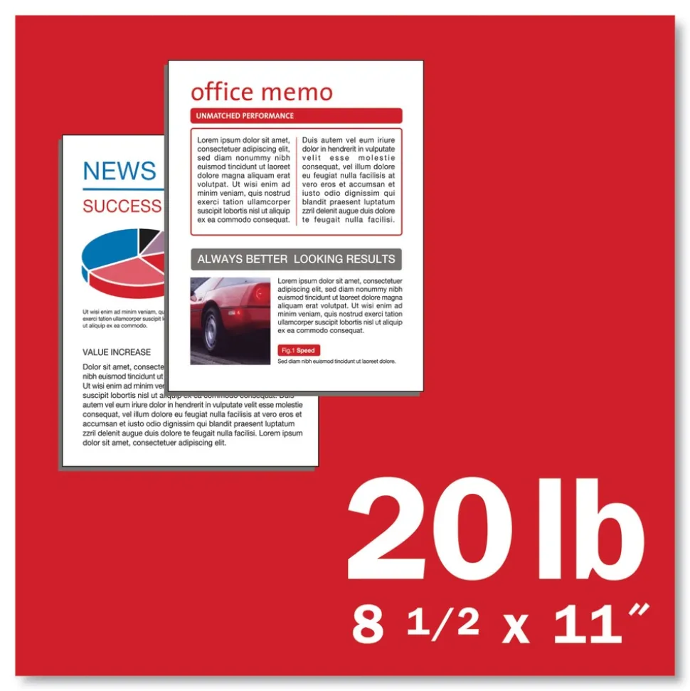 Navigator 97 Bright 20 lbs. Bond Weight 8.5 in. x 11 in. Premium Multipurpose Copy Paper - White (1-Pallet)