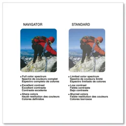 Navigator 99 Bright 24 lbs. Bond Weight 8.5 in. x 11 in. Platinum Paper - White (10/Carton)