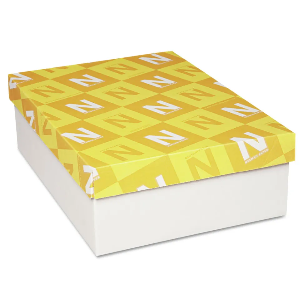 Neenah Paper 4.13 in. x 9.5 in. CLASSIC CREST Commercial Flap Gummed Closure #10 Envelope - Avon Brilliant White (500/Box)