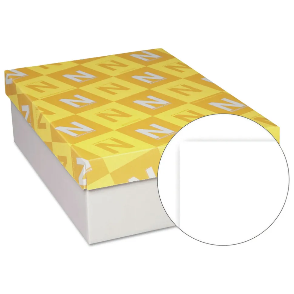 Neenah Paper 4.13 in. x 9.5 in. CLASSIC CREST Commercial Flap Gummed Closure #10 Envelope - Avon Brilliant White (500/Box)