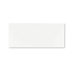 Neenah Paper 4.13 in. x 9.5 in. CLASSIC CREST Commercial Flap Gummed Closure #10 Envelope - Avon Brilliant White (500/Box)