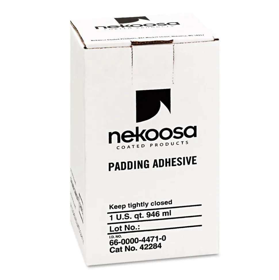 Nekoosa 32 oz. Fan-Out Padding Adhesive - Dries Clear