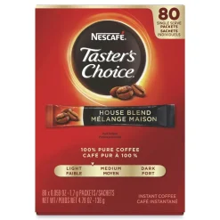 Nescafe 11005773 .06 oz Taster's Choice Stick Pack - House Blend (480/Carton)